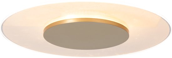 Steinhauer - Deckenleuchte - Lido - gold - Metall - Ø 36cm - LED - 7798GO