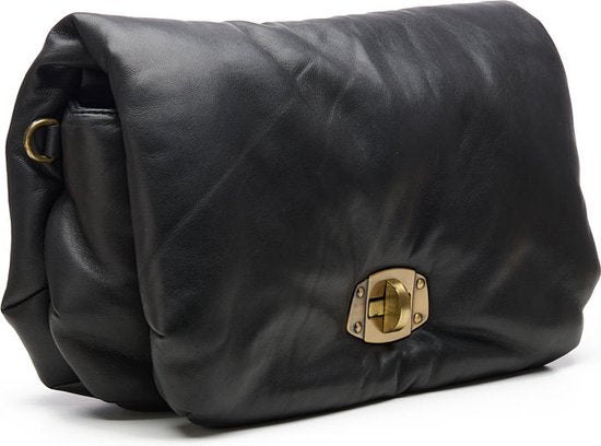 Chabo Bags - Diva Small - Umhängetasche - Crossbody Tasche - Leder - Schwarz