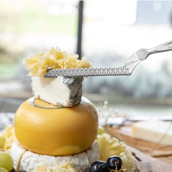 Boska Käsemesser Soft Monaco+ Nr.3 - Käsemesser Weichkäse - Briemesser - Preisträger - Edelstahl - Spülmaschinenfestes Käsemesser - Küchenutensilien - Küchenzubehör - - 10 Jahre Garantie
