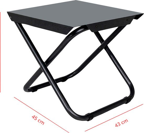 Crespo - Beistelltisch - AP/290 - 43x45 cm - Schwarz