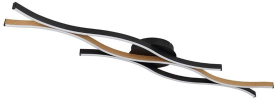 Globo Deckenleuchte Geronimo - schwarz - Metall - 67206D