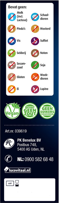 Lucovitaal Hanf Cannabidiol CBD 2,8% Nahrungsergänzungsmittel - 10 Milliliter
