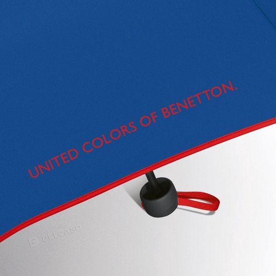 United Colors of Benetton Regenschirm Super Mini - Faltbar - Ø 95 cm - Blau