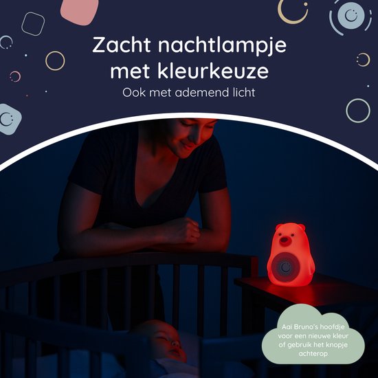 Numsy Bruno White Noise Machine Baby - Weißes Rauschen Gerät - 2025
