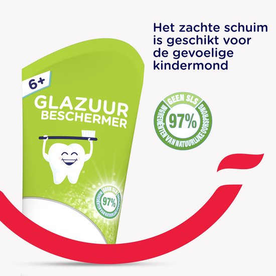 Prodent Zahnpasta mit Zahnschmelzschutz 75 ml – Kinder ab 6 Jahren – Kinderzahnpasta