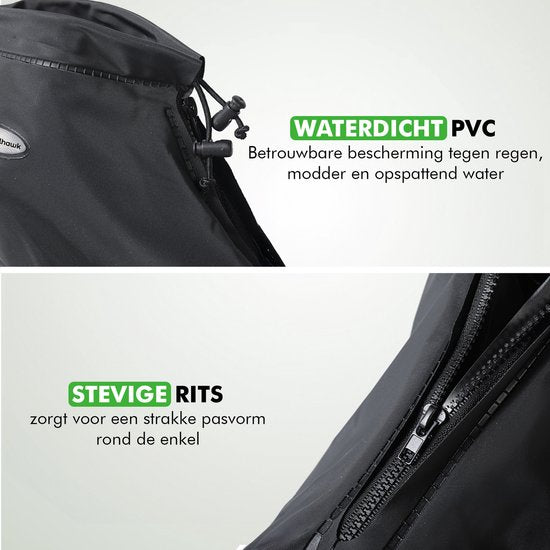 Travelhawk Überschuhe - Wasserdicht - Regenschuhe - Schuhüberzüge - Schuhüberzüge - Schwarz - 39 - 42