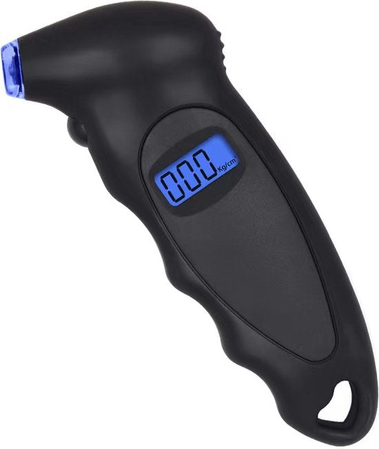 Garpex® Reifendruckmesser - Reifendruckmesser - Eingebaute Taschenlampe - Digital - Druckmesser