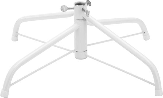 Casaria Weihnachtsbaum PVC - Metallfuß - 180 cm Weiß