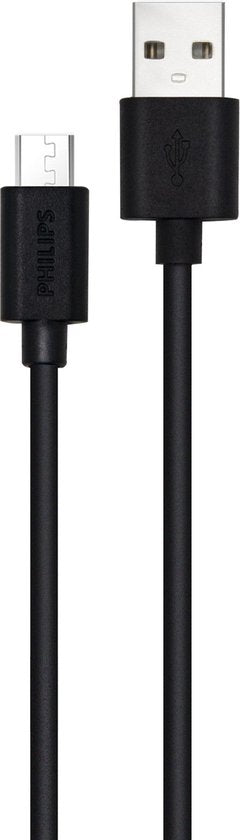 Philips USB-Kabel 2.0 - DLC3104U/00 - USB-A zu Micro-USB - Länge: 1,2 Meter