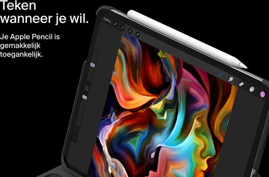 Belkin Everyday Tasche mit Tastatur und Halterung für iPad Air 10.9/11" und iPad Pro 11" - AZERTY