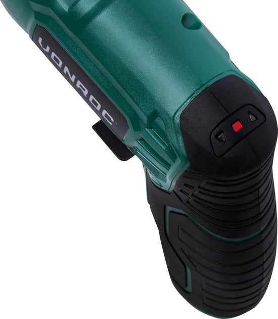 VONROC Akkuschrauber - 4V - Inkl. 14-teiligem Bit-Set, USB-C-Ladekabel und Aufbewahrungstasche