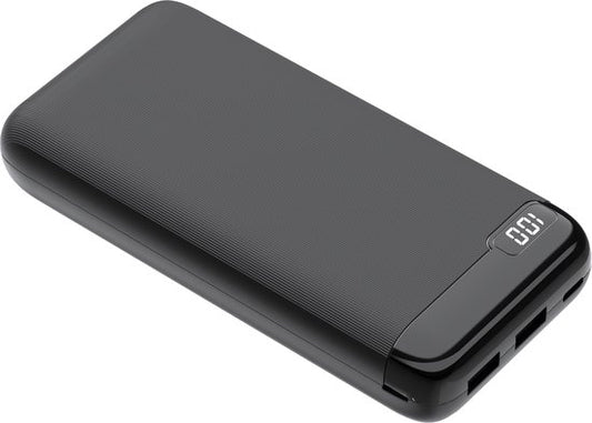 Drivv. Powerbank 20.000 mAh - Inklusive 100w-Ladekabel - 22,5W Schnellladegerät - Quick Charge USB 3.0 - USB C - Geeignet für Samsung / iPhone / mehr - LED - Schwarz, u.a.