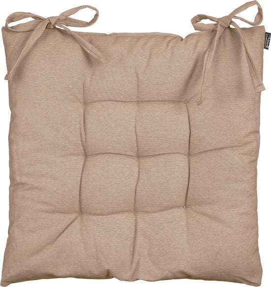 In The Mood Collection Paddy Stuhlkissen - L46 x B46 cm - Baumwolle - Beige