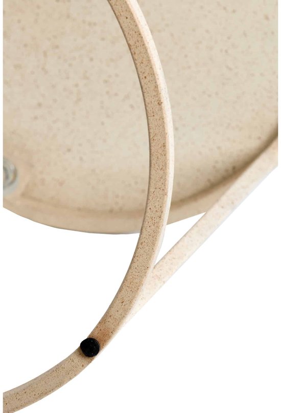 Light & Living Beistelltisch Sadar - Braun - Ø52x46cm + Ø50x40cm -.