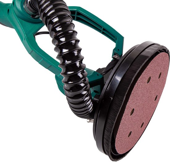 VONROC Teleskop-Deckenschleifer - 1050W - Ø225MM - Ideal für Decke und Wand