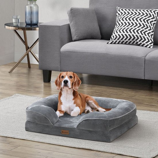Juskys Hundekorb / Katzenkorb Sheena M - 72 x 60 cm - Grau