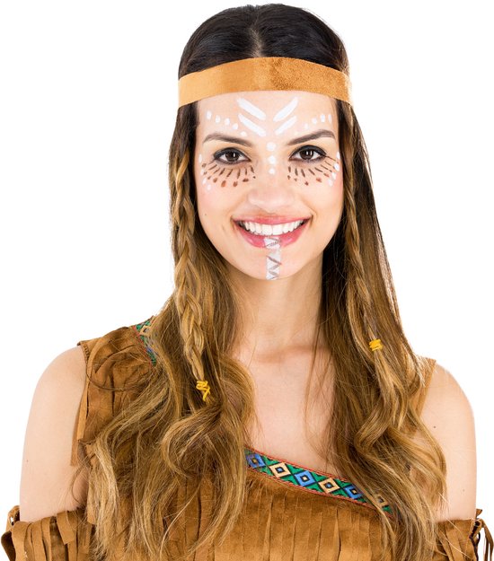 Dressforfun Faschingskostüm Indianerin Cheyenne - Damen - XXL