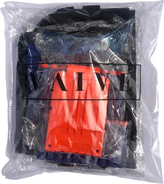 VAIVE Tactical Weste geeignet für Nerf - Inklusive Darts & Magazin für Pistolen