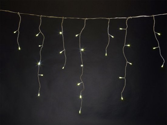 Vellight LED-Lichtvorhang warm-weiß, 2 m, 150 LEDs, wetterfest, energieeffizient und zauberhaft