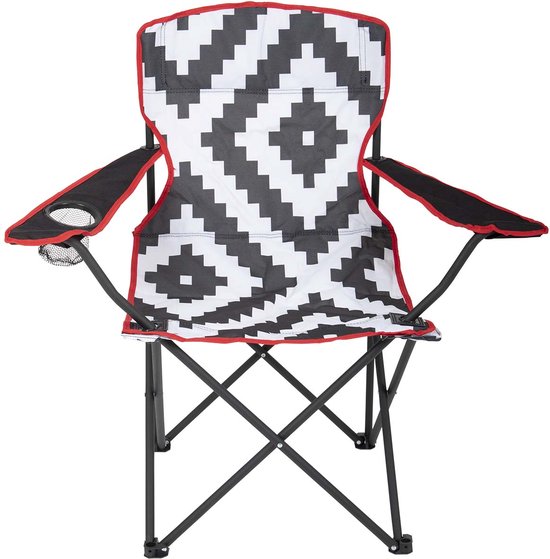 Bo-Camp - Urban Outdoor - Klappstuhl - Madison - Schwarz/Weiß