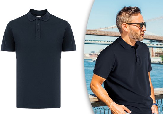 Milanoro - L - Poloshirt - Herren - Hellgrau