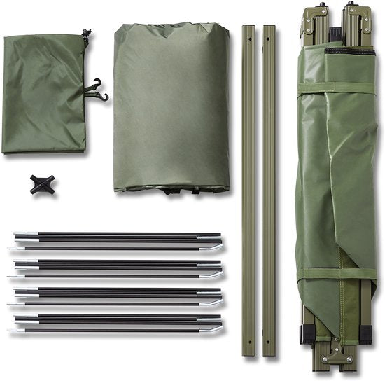 SoBuy Aufblasbares Camping-Zelt - multifunktionales Design - 193x161cm - OGS32-II-GR