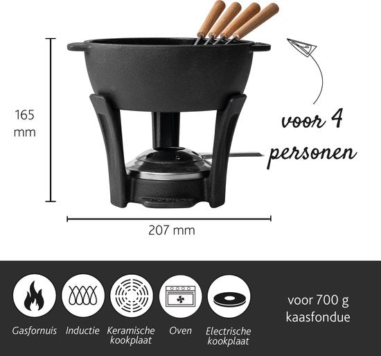 BOSKA Fondue-Set Party Pro - 1,1 L