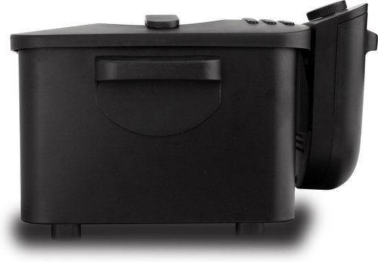 Inventum GF431B - Fritteuse - 3 Liter - bis zu 190 Grad - 2200 Watt - Kaltzone - Fritteuse - Schwarz
