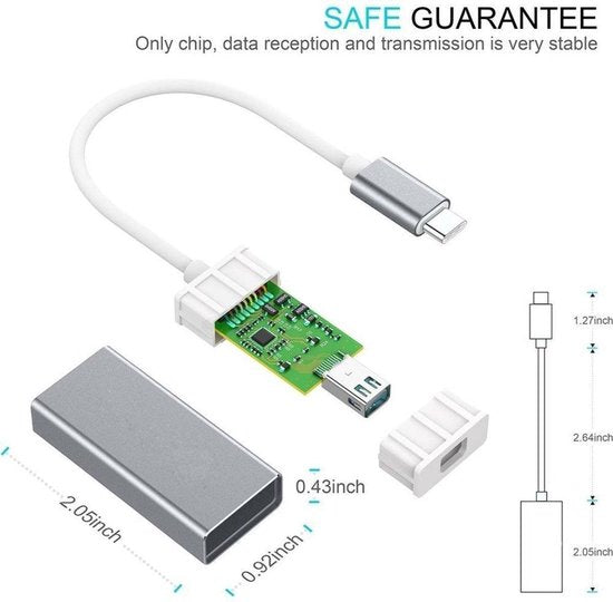 GarpexÂ® USB C auf Mini DisplayPort Adapter - USB 3.1 Typ-C auf Mini DP Kabel