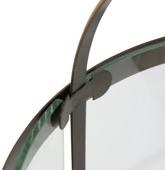 Hängeleuchte Pimpernel 5971BR Bronze Ø 23 cm Klassische Laterne von Steinhauer, höhenverstellbar, Glas und Metall, für den Innenbereich
