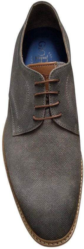 Giorgio 8582804 Daytona 46 Gainsboro Feine Spitze Schuhe Grün Leder Männer - Grün - 44