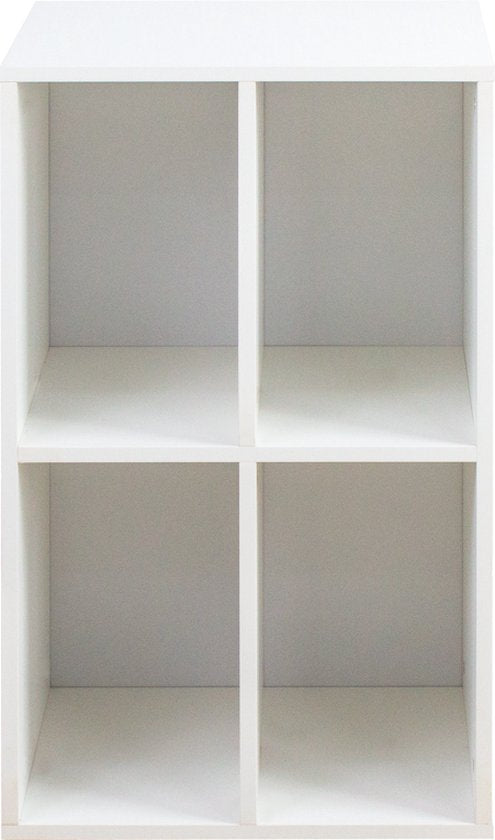 Vinyl-Schallplattenschrank - Aufbewahrung von Schallplatten - Plattenspielerschrank - weiß