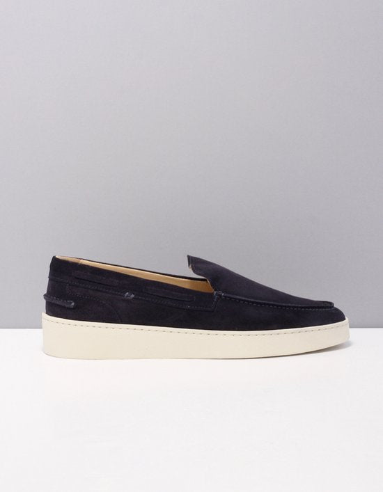 Greve 2301 Halbschuhe Herren blau 2948 profondo Wildleder 43.5 (9+)