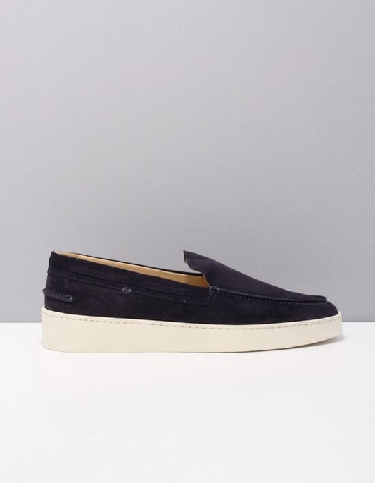 Greve 2301 Halbschuhe Herren blau 2948 profondo Wildleder 43.5 (9+)