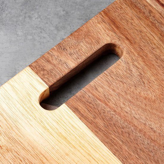 Schneidebrett aus Holz 36x23 cm - Küchenbrett - Küche