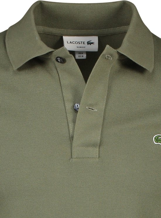 Lacoste 1hp3 Herren S/s Polo 12 Polos & T-shirts Herren - Poloshirt - Olive - Größe XS