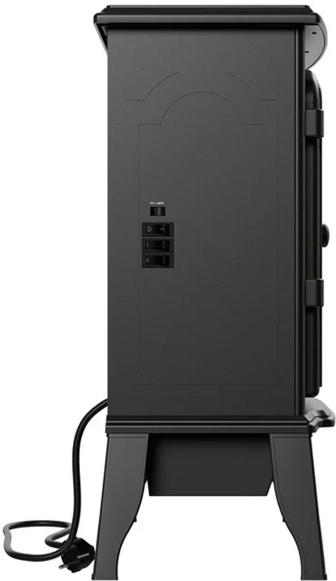 Elektrischer Kamin - Inkl. Flammeneffekt - Schwarz