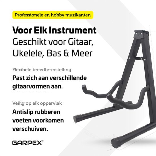 Garpex® Universal-Gitarrenständer - tragbar - stabil