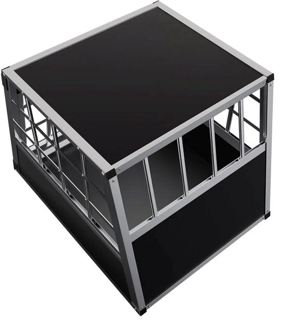 Aluminium Hundetransportbox - M