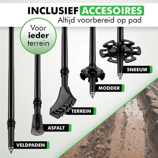 Travelhawk Nordic Walking Stöcke - Wandern - Trekking - Verstellbar - Faltbar - Alternativ Teleskop- und Einziehstöcke