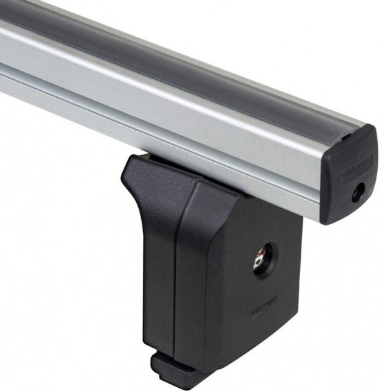 Pro Plus Dachrelingträger – Länge 120 cm – Aluminium – Maximale Belastung 90 kg – 2 Stück