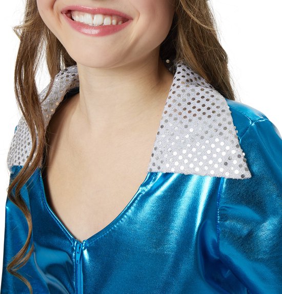 Dressforfun Faschingskostüm Radiant Disco Starlet – Mädchen – Größe 140 (9–10 Jahre)