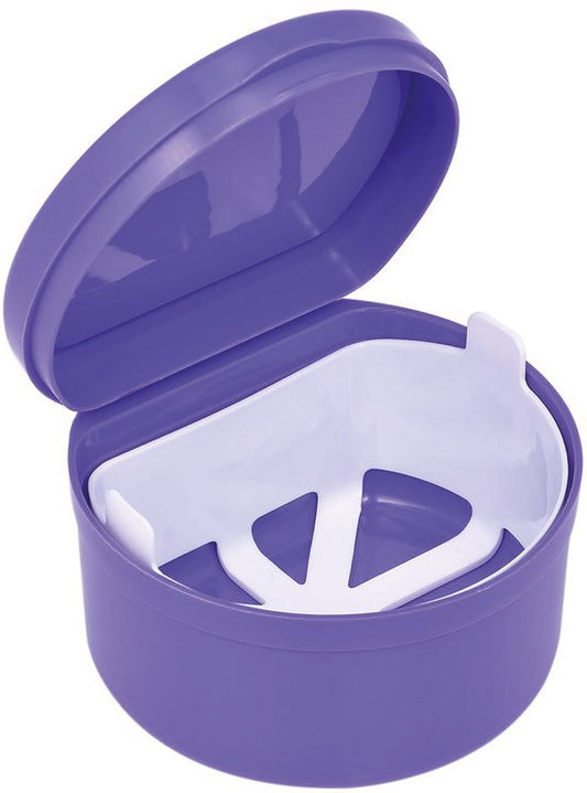 Prothesentablett - Bracket-Tray - Inkl. Tropfschale - Lila - Für - Zahnspange - Zahnersatz - Prothese - Bracket-Tray - Bracket-Box - Tablett