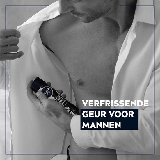 NIVEA Men Deodorant-Spray Invisible for Black & White – 150 ml