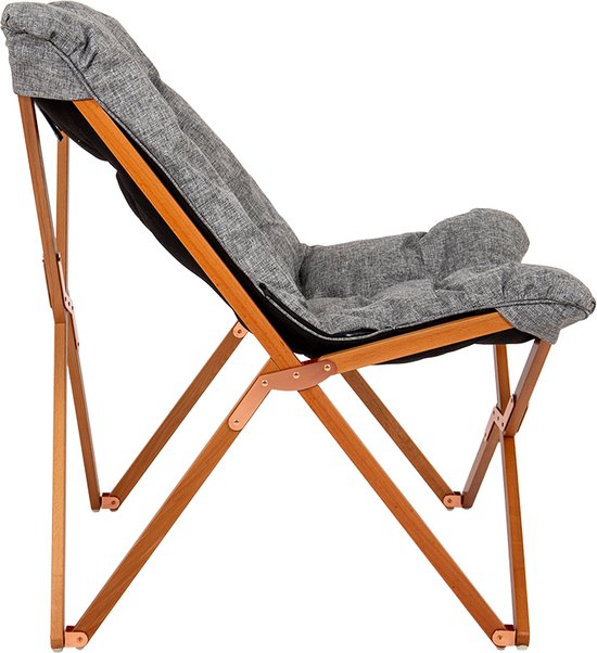 Bo-Camp - Urban Outdoor - Relaxsessel - Bloomsbury Comfort - Grau