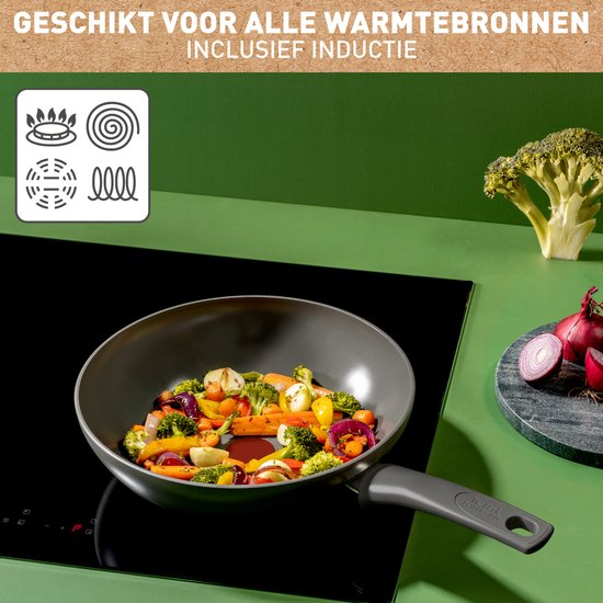 Tefal Renewal Keramik-Wokpfanne 28 cm