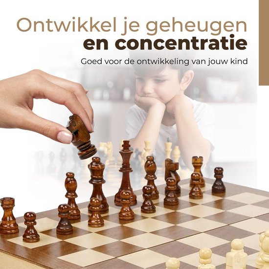 Windsor CheckMate - Schachbrett - 40 cm - Magnetisch