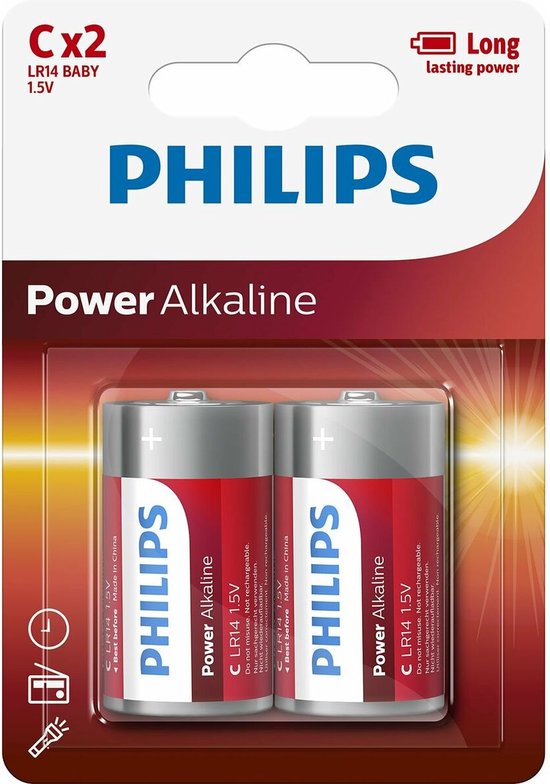 Philips LR14P2B - C-Batterie - 2 Stück