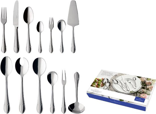 Villeroy & Boch Mademoiselle Besteckset - 68 Teile - Edelstahl