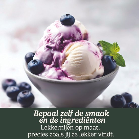 Cuisinart – Cool Scoops Eismaschine – Sorbet- und Frozen-Yogurt-Maschine – Eismaschine – Grau – 1,4 l
